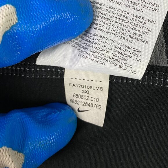 Nike Pro Dri Fit NBA Compression Shorts Men's 3XL Black Player Issue 880802 010 - Picture 8 of 13